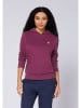 Polo Sylt Hoodie pruimkleurig