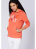 Polo Sylt Hoodie in Orange