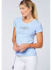Polo Sylt Shirt in Hellblau