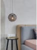Globo lighting Lampa wisząca "Senni" w kolorze czarnym - wys. 120 x Ø 29 cm