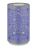Globo lighting LED-Tischleuchte "Amiyah" in Grau - (H)14 x Ø 8 cm