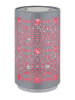 Globo lighting LED-Tischleuchte "Amiyah" in Grau - (H)14 x Ø 8 cm