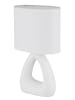 Globo lighting Tischleuchte "Triangle" in Weiß - (B)17 x (H)30 x (T)10 cm