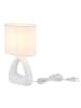 Globo lighting Tafellamp "Triangle" wit - (B)17 x (H)30 x (D)10 cm