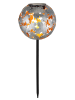 Globo lighting LED-Solar-Gartenstecker in Silber - (H)52,5 cm