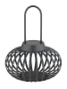 Globo lighting LED-Tischleuchte "Allegra" in Anthrazit - (H)25,5 x Ø 20,5 cm