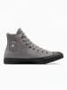 Converse Leder-Sneakers "Chuck Taylor" in Grau