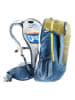 Deuter Fahrradrucksack "Trans Alpine Pro 28" in Blau/ Gelb - (B)29 x (H)54 x (T)21 cm