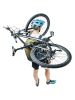 Deuter Plecak rowerowy "Pro 28" w kolorze niebiesko-żółtym - 29 x 54 x 21 cm