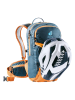 Deuter Fahrradrucksack "Attack 8 JR" in Dunkelblau/ Orange - (B)24 x (H)42 x (T)14 cm