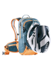 Deuter Fahrradrucksack "Attack 8 JR" in Dunkelblau/ Orange - (B)24 x (H)42 x (T)14 cm