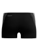 Speedo Badehose ''Aquashorts'' in Schwarz/ Grau