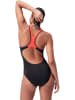 Speedo Badeanzug ''Eco+'' in Schwarz/ Orange