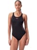 Speedo Strój kąpielowy "Eco Endurance+" w kolorze czarno-pomarańczowym