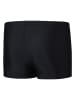 Speedo Badehose ''Aquashorts'' in Schwarz/ Orange