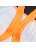 Speedo Badpak ''Eco+'' zwart/oranje/blauw