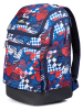 Speedo Plecak "Teamster 2.0" w kolorze niebiesko-czerwonym - 35 l