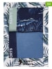 Happy Shorts 2er-Set: Boxershorts in Dunkelblau/ Blau
