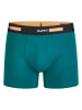 Happy Shorts 3er-Set: Boxershorts in Dunkelblau/ Grün/ Grau