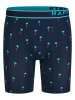 Happy Shorts 2-delige set: boxershorts donkerblauw/turquoise