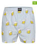 Happy Shorts 3er-Set: Boxershorts in Dunkelblau/ Hellblau