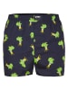 Happy Shorts 3er-Set: Boxershorts in Dunkelblau/ Schwarz