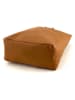 Marlon Leder-Shopper in Camel - (B)37 x (H)40 x (T)12 cm