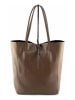 Marlon Leder-Shopper in Braun - (B)37 x (H)40 x (T)12 cm