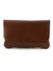 Marlon Leder-Umhängetasche in Braun - (B)25 x (H)15 x (T)1 cm