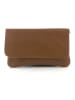 Marlon Leren schoudertas lichtbruin - (B)25 x (H)15 x (D)1 cm