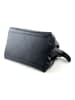 Marlon Leren handtas zwart - (B)35 x (H)30 x (D)22 cm