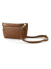 Marlon Leder-Umhängetasche in Braun - (B)23,5 x (H)13 x (T)5 cm