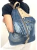 Marlon Rucksack in Blau/ Beige - (B)31 x (H)41 x (T)13,5 cm