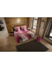 Pure Microvezel beddengoedset "Leona" roze