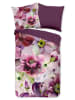Pure Mikrofaser-Bettwäsche-Set ''Chimai'' in Lila