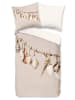 Pure Mikrofaser-Bettwäsche-Set ''Ibiza'' in Beige