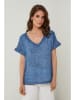 Rodier Lin Leinen-Shirt in Blau