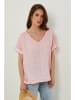 Rodier Lin Leinen-Shirt in Rosé