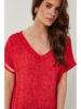 Rodier Lin Leinen-Shirt in Rot