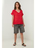 Rodier Lin Leinen-Shirt in Rot