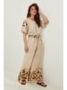 Rodier Lin Linnen marlenebroek beige