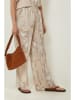 Rodier Lin Leinen-Marlenehose in Beige