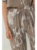 Rodier Lin Leinen-Marlenehose in Taupe