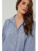 Rodier Lin Linnen blouse blauw
