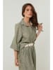 Rodier Lin Leinen-Bluse in Khaki