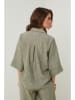 Rodier Lin Leinen-Bluse in Khaki