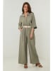 Rodier Lin Leinen-Bluse in Khaki