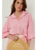Rodier Lin Linnen blouse lichtroze
