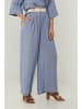 Rodier Lin Leinen-Marlenehose in Blau