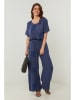 Rodier Lin Linnen marlenebroek donkerblauw